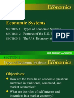 Economic Systems, Features & Goals of Us Economy