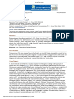 Sternal Tuberculosis