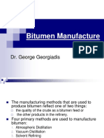 Bitumen Manufacture