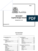 Book 3 2018 Draft Capital Budget Book