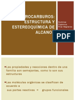 Estructura y Estereoquímica de Alcanos