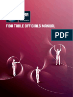 FIBA TABLE OFFICIALs MANUAL