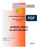 Generic Risks in JKR Project Ver 1 0 Rev 28 Mei 08 PDF