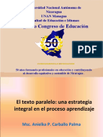 El Texto Paralelo, Una Estrategia Integral en El Proceso de Aprendizaje