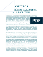 CAPÍTULO 9 Iniciación A La Lectura y Escritura