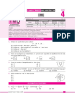 Imo Sample Paper Class-4