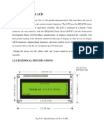 5 2 X 16 Parallel LCD: 3.5.1 Technical Specifications