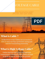 High Voltage Cable