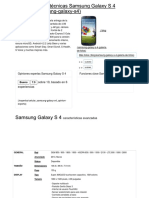 Samsung Galaxy S4 - Caracteristicas y Especificaciones