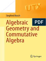 Bosch - Algebraic Geometry and Commutative Algebra PDF