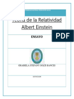 Teoría de La Relatividad Albert Einstein