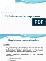 Diferimiento de Impuestos