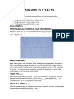 Los Circuitos RC y RL en Ac