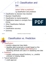 Chapter 7. Classification and Prediction