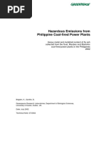 Hazardous Emissions PH Coal Plants