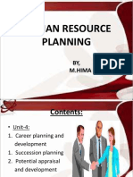 Human Resource Planning: BY, M.Hima Bindu