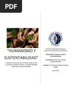 Humanismo y Sustentabilidad Ensayo 