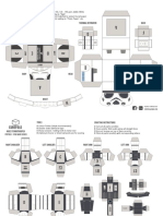 Printing Instructions: Popfold - Star Wars Series