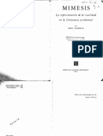 Erich Auerbach - Mimesis - La Representación de La Realidad en La Literatura Occidental PDF