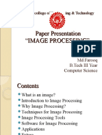 Paper Presentation "Image Processing"