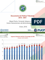 Documento de Política Tributaria 2016-2021