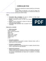 Curriculum Vitae