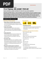 GPCDOC Local TDS United Kingdom Shell Spirax S6 AXME 75W-90 (en-GB) TDS