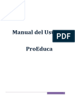 Manual Usuario ProEduca