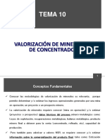 Tema 10-2017-2 Valorizacion de Concentrados