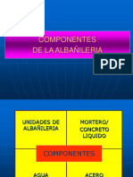 2.1-Componentes de La Albañilería