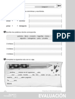 2º Lengua - Evaluación - 2