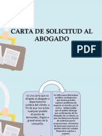 Carta de Solicitud Al Abogado Y Respuesta Del Mismo