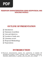 Proposal On Reservoir Characterization