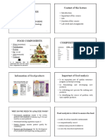 Food Analysis - Complete Lecture