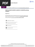 Self-Invented Notation Systems Created by Young Children: Music Education Research