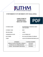 Assignment Ets Report