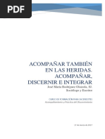 ACOMPAÑAR TAMBIÉN en Las Heridas Acompañar, Discernir e Integrar JM Olaizola SJ