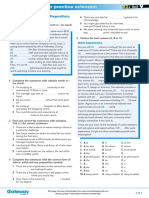 B2+ UNIT 9 Extra Grammar Practice Extension