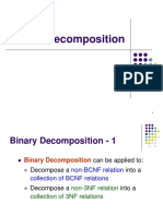 7.1 Binary Decomposition