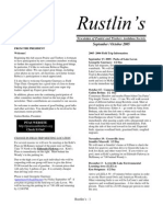 September / October 2005: Ptas Website Check It Out!