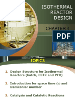 Chapter 4 - Isothermal Reactor Design PDF