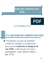 O Caráter de Cristo