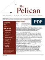 March-April 2009 Pelican Newsletter Lahontan Audubon Society