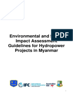 Myanmar HPP ESIA Guidelines V8 For Consultation