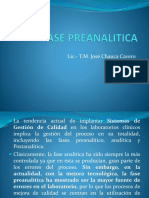 Fase Preanalitica