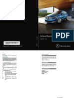 2017 Mercedes B-Class Electric Drive User Manual