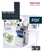 Folleto MFP Ricoh MP 501