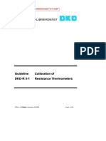 DKD R 5 1 e Resistance Thermometers - Thermometer - Calibration