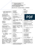 Evaluacion Acumulativa de C. Sociales Grado 7