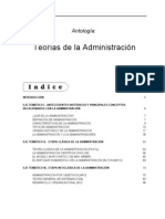 Antología Teorias Administración